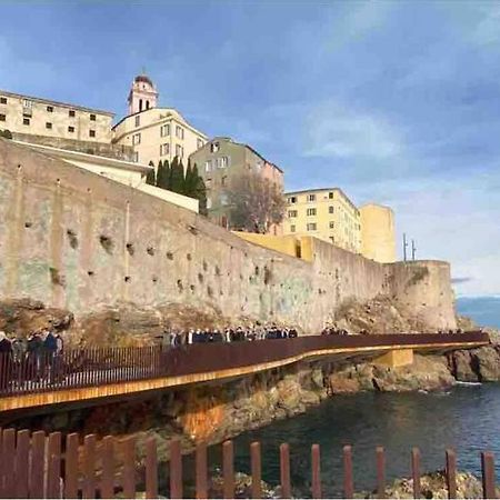 Appartement Vue Mer Avec Parking Gratuit Sur Place Bastia  Exterior photo