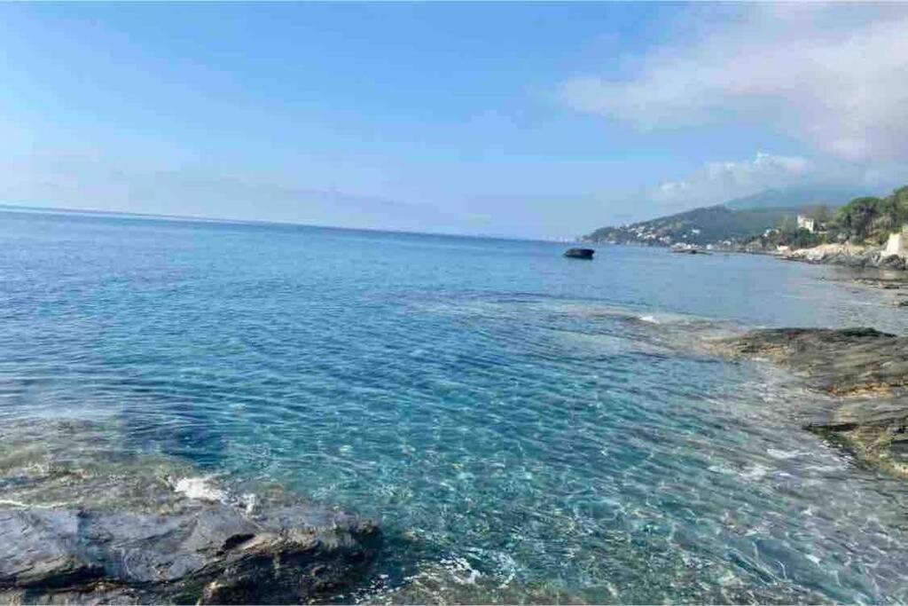 Appartement Vue Mer Avec Parking Gratuit Sur Place Bastia  Exterior photo